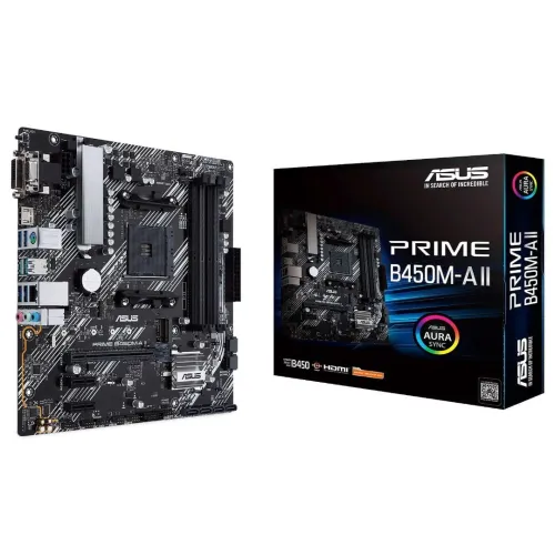Carte Mère ASUS B450M-A ARGB AMD 