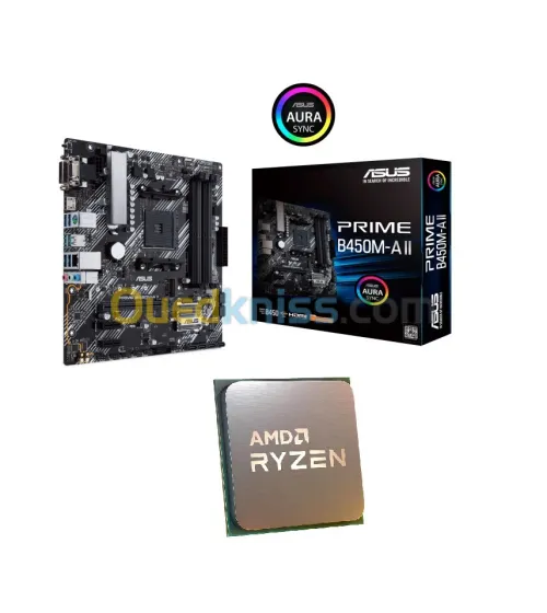 Asus B450M-A + Ryzen 7 5700X Tray
