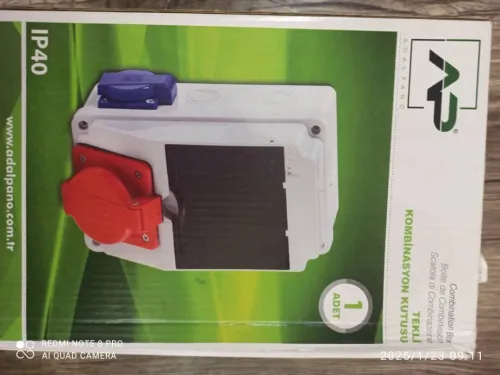 Prise industrielle/coffret électrique 380, jamais utilisé 