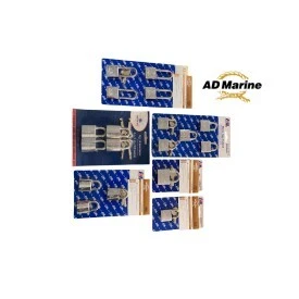CADENAS MARINE 30mm avec une clé 5pcs 