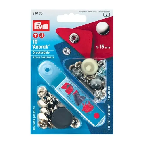 Boutons en inox