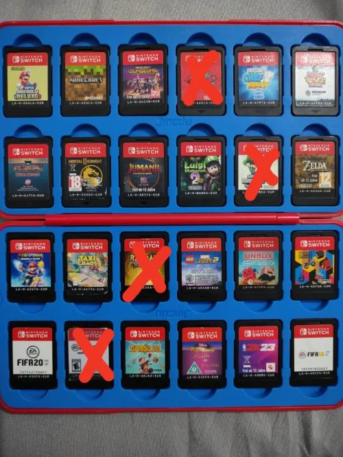 Jeux Nintendo switch sans boite