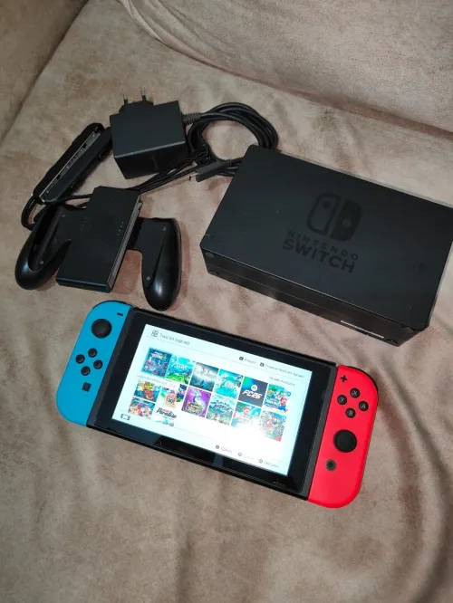 Nintendo switch V1 flashée puce 128 go