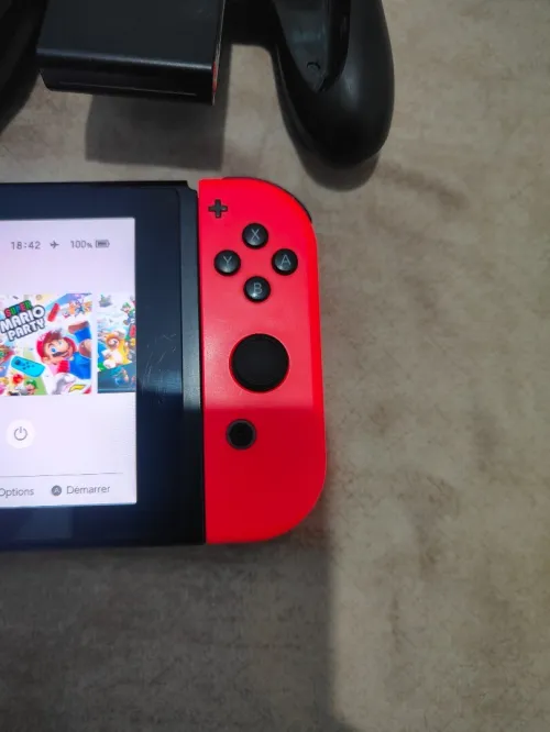 Nintendo switch v1 flashée puce 128 go + mode online