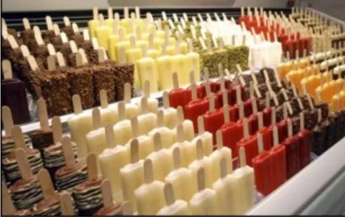 Machine pour crème glacée ( Esquimau)