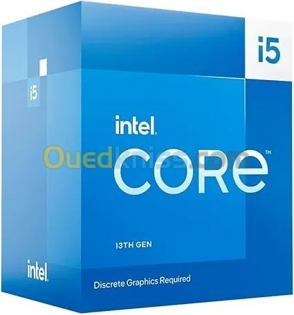 Processeur Intel Core i5-13400F, LGA 1700 , 10 cœurs, 20 Mo de Cache, jusqu'à 4,6 GHz