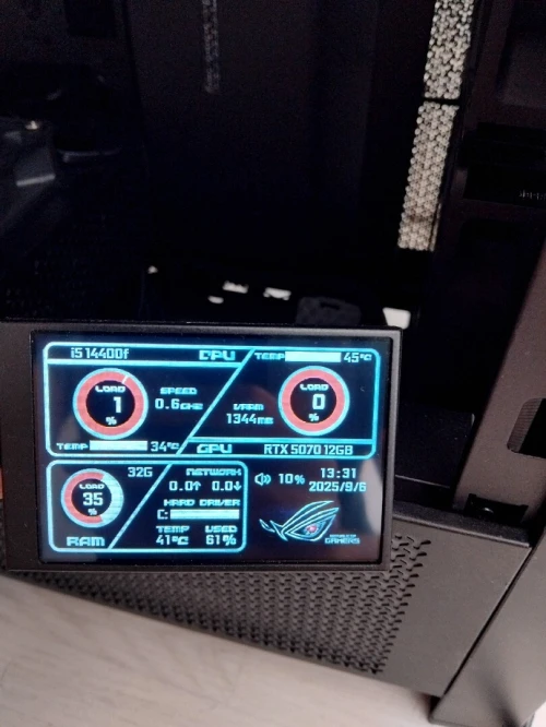 Mini Écran IPS 3.5 USB Moniteur de Performance PC