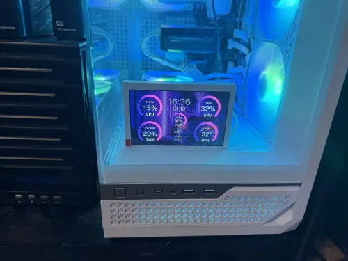 Mini Écran IPS 3.5 USB Moniteur de Performance PC