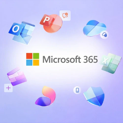 Microsoft Office 365 - 12 Mois / Email Personnel / 5 Postes / OneDrive 1 To