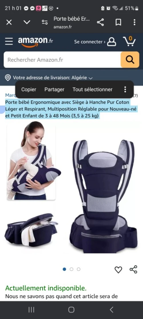 Porte bébé Quinhu