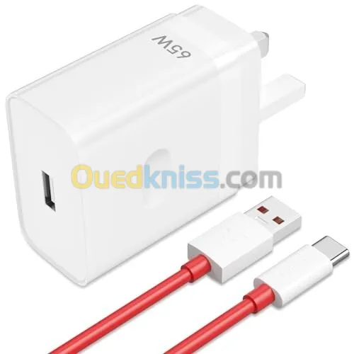 chargeur oneplus  65 w orginal 