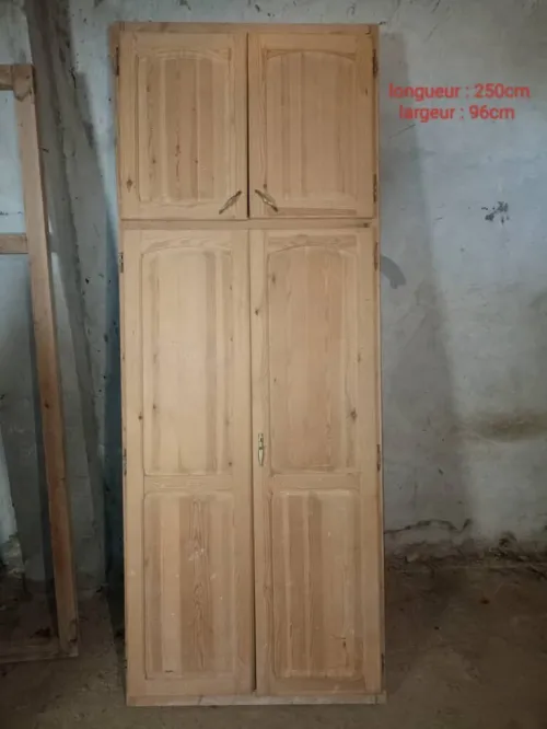 Cadre pour Placard, Fenêtre et Separation en Bois Rouge Massif 