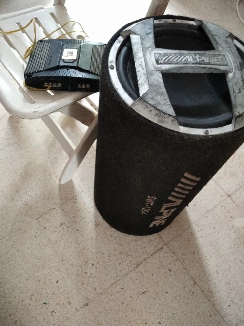 Boomer Haut parleur + gm tres fort pour voiture مكبر صوت سيارة ربي يبارك