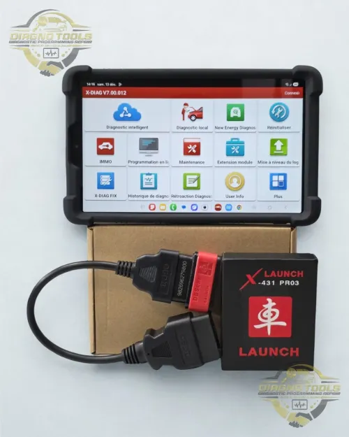 Launch X431 Dbscar & ThinkDiag II & pack scanner Automobile professionnel