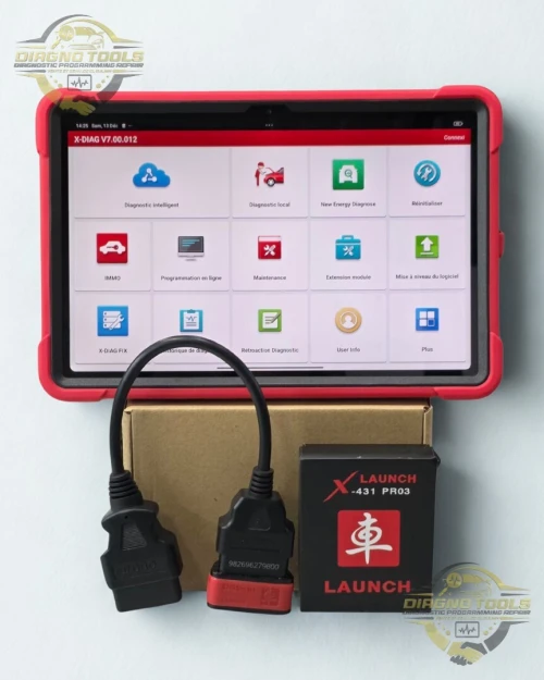 Launch X431 Dbscar & ThinkDiag II & pack scanner Automobile professionnel