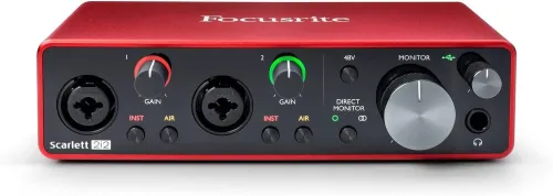 Carte Son FOCUSRITE SCARLETT 2I2 STUDIO G3 PACK