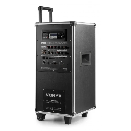 SONO MOBILE VONYX 250W Lecteur CD et multimédia USB/SD avec fonction enregistrement