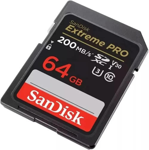 SanDisk Extreme PRO SDXC UHS-I Card- 64gb -200 MB/S