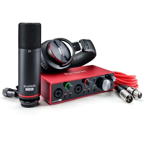 Carte Son FOCUSRITE SCARLETT 2I2 STUDIO G3 PACK