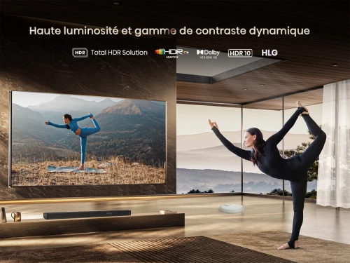 Téléviseur Google Hisense RGB Mini-LED 116 '' UXQ | RGB MiniLED Smart TV 4K 165 Hz