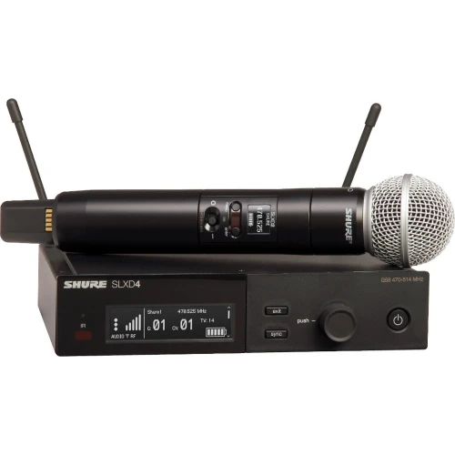 Microphone Shure SM58 Sans Fil GLXD4+ 
