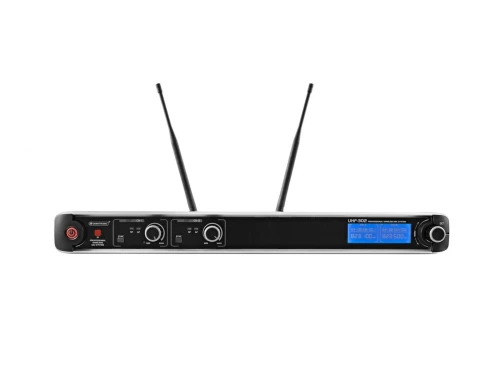 Double Microphone à Main Sans Fil OMNITRONIC UHF-302