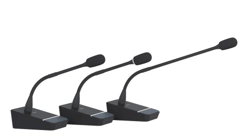 Microphone à condensateur électret cardioïde unidirectionnel de table