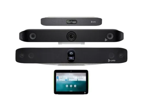 Caméra Visioconférence Poly Studio x52 Barre Vidéo Tout en Un
