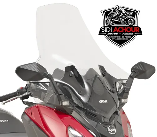 Pare-brise haut TRANSPARENT GIVI 7056DT SYM JOYMAX 300 Z-Z +,CRUISYM 300