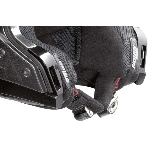 CASQUE NOLAN N70-2 GT LAKOTA N-COM 037 NOIR BRILLANT-GRIS-BLANC "Original"