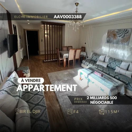 Vente Appartement F4 Oran Bir el djir