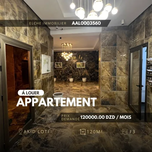 Location Appartement F3 Oran Bir el djir