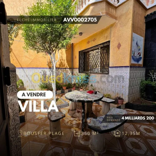 Vente Villa Oran Ain el turck