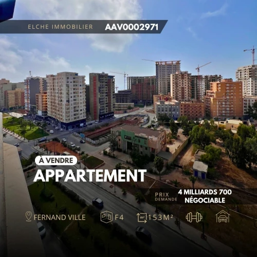 Vente Appartement F4 Oran Bir el djir