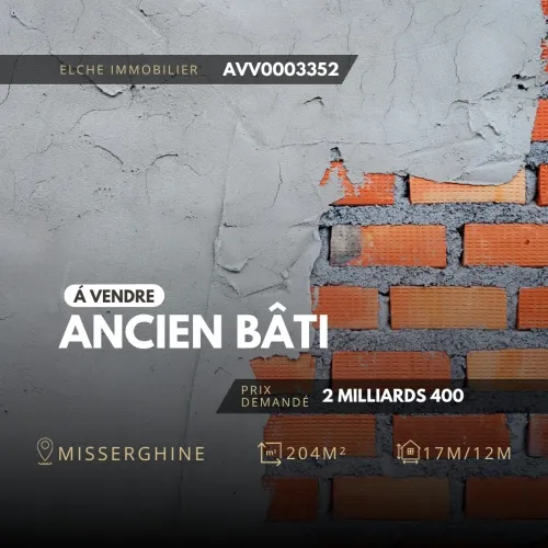 Vente Villa Oran Misseghine