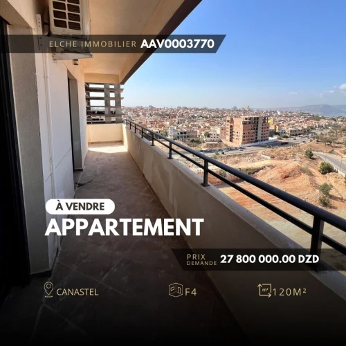 Vente Appartement F4 Oran Bir el djir