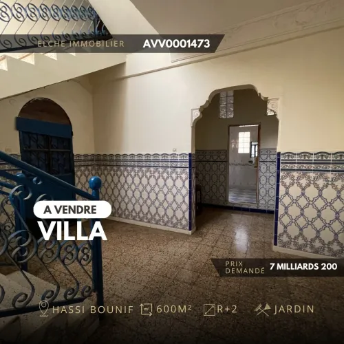 Vente Villa Oran Hassi bounif