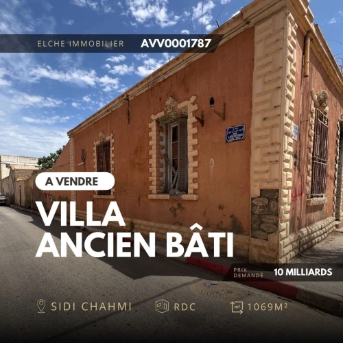 Vente Villa Oran Sidi chami
