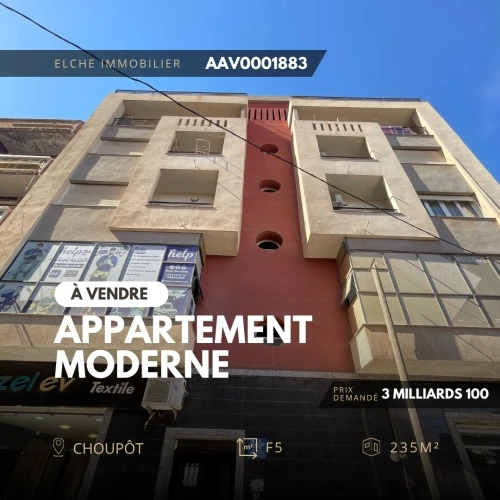 Vente Appartement F5 Oran Oran