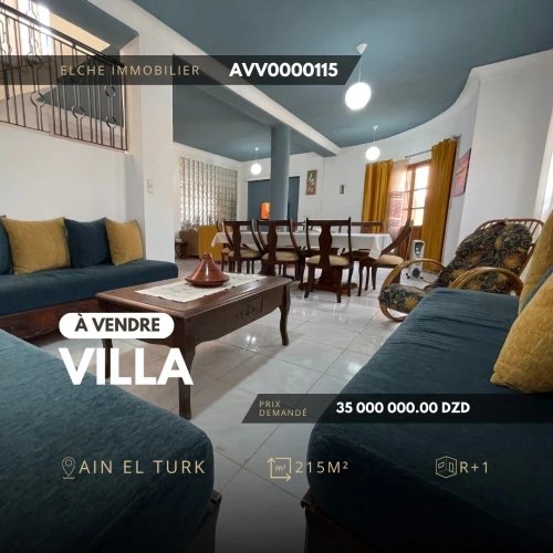 Vente Villa Oran Ain el turck
