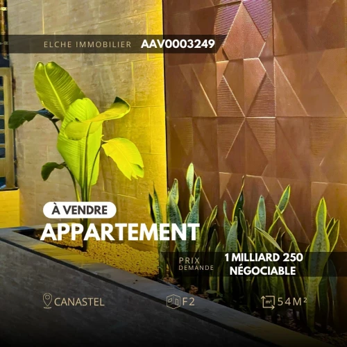 Vente Appartement F2 Oran Bir el djir