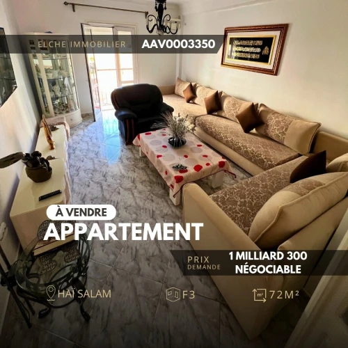 Vente Appartement F3 Oran Bir el djir