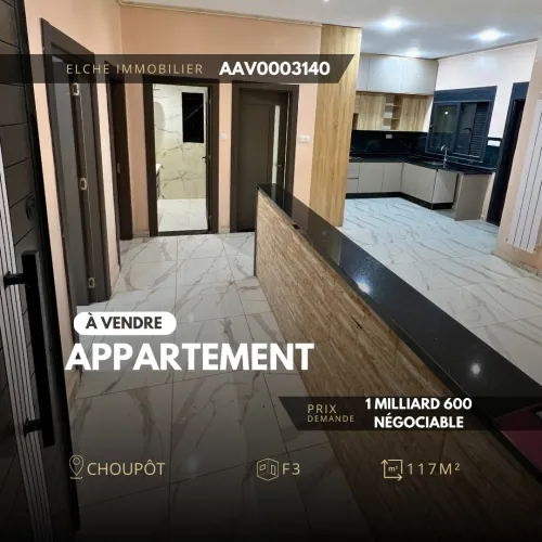 Vente Appartement F3 Oran Oran