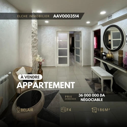 Vente Appartement F4 Oran Oran