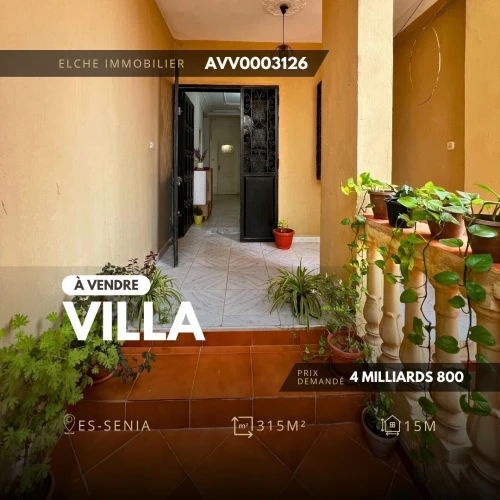 Vente Villa Oran Es senia
