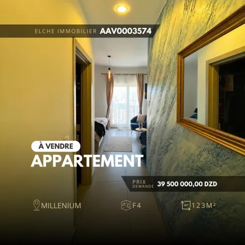 Vente Appartement F4 Oran Bir el djir