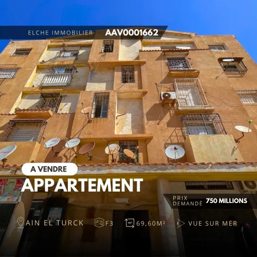 Vente Appartement Oran Ain el turck