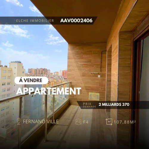Vente Appartement F4 Oran Bir el djir