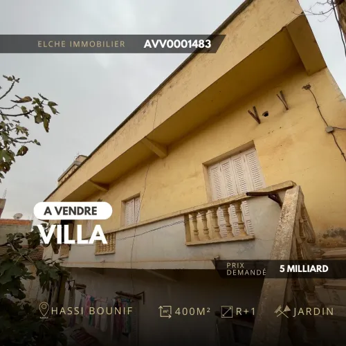 Vente Villa Oran Hassi bounif