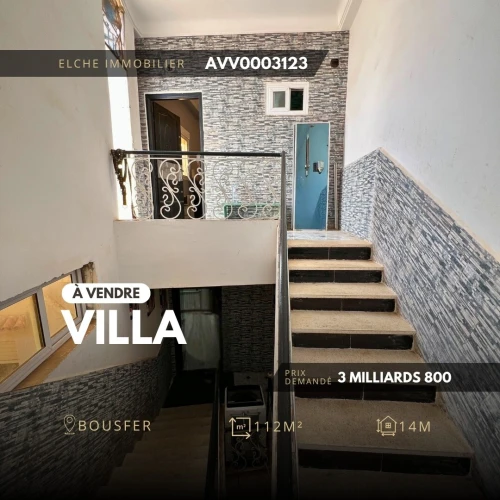 Vente Villa Oran Ain el turck